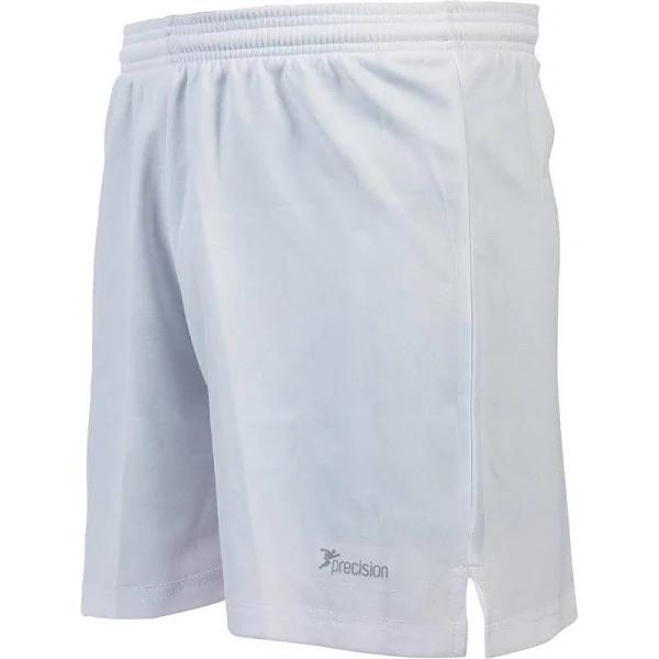 Precision Unisex Adult Madrid Shorts White S Polyester Shorts