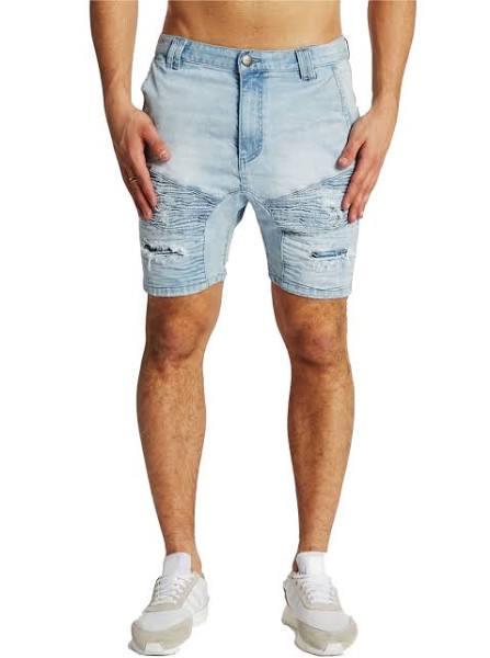 Nena and Pasadena Hellcat Denim Short - Canyon Blue 28