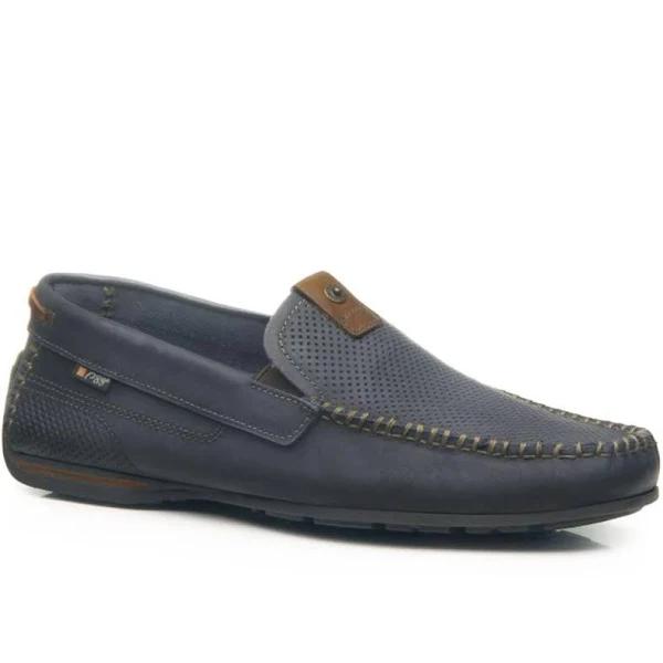 Pegada Collie Mens Comfortable Leather Loafers Shoes Made In Brazil