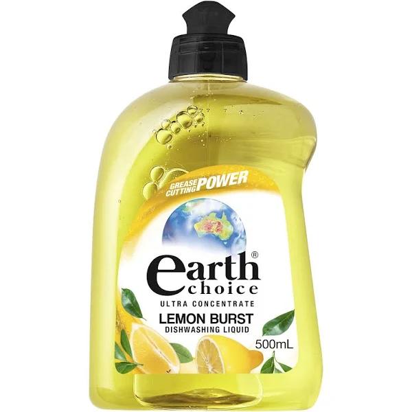 Earth Choice Dishwash Concentrate Lemon Burst 500ml