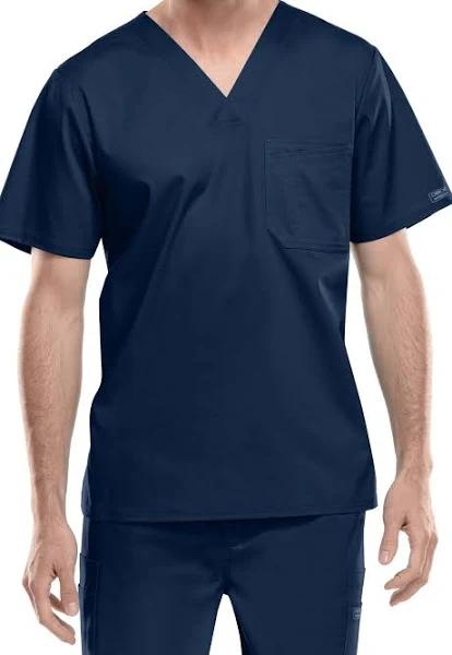 Cherokee Workwear Scrubs Men's Stretch V-Neck Top