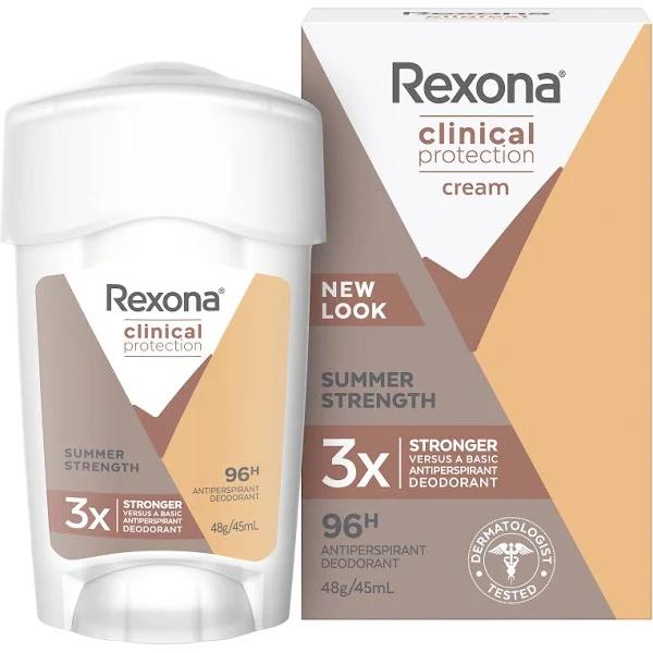 Rexona Women Clinical Protection Antiperspirant Deodorant Summer Strength 45ml