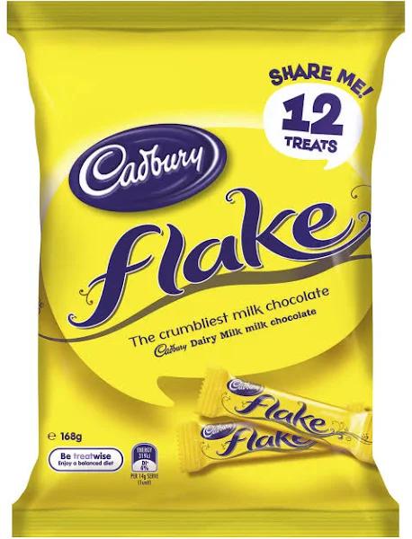 Cadbury Flake Chocolate Sharepack 168g