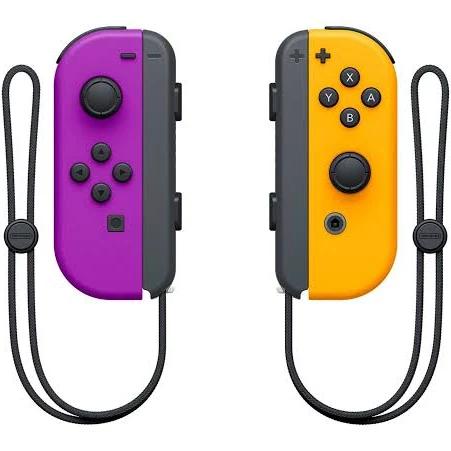 Nintendo Switch Joy-con Controller Pair (Neon Purple/Neon Orange)