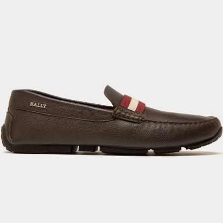 Bally Pearce Leather Drivers in - Brown - 42.5 / Standard