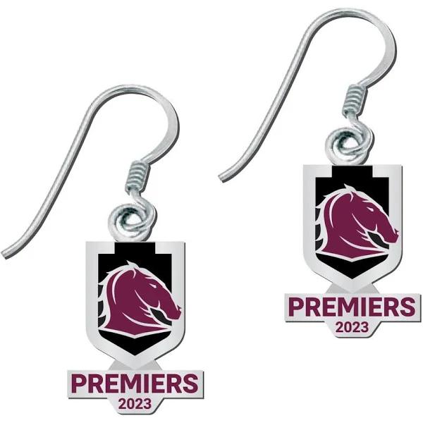 Penrith Panthers 2023 Premiers Logo Earrings