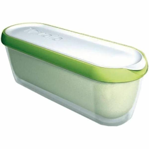 Tovolo Glide-A-Scoop Ice Cream Tub 1.4L Non Slip Base Dishwasher Pistachio Green