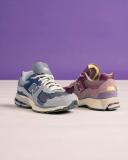 New Balance 2002Rdi Protection Pack - Purple - Size 10 - Grey/ Blue