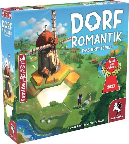 Pegasus Spiele Dorfromantik - Das Brettspiel Board Game Strategy