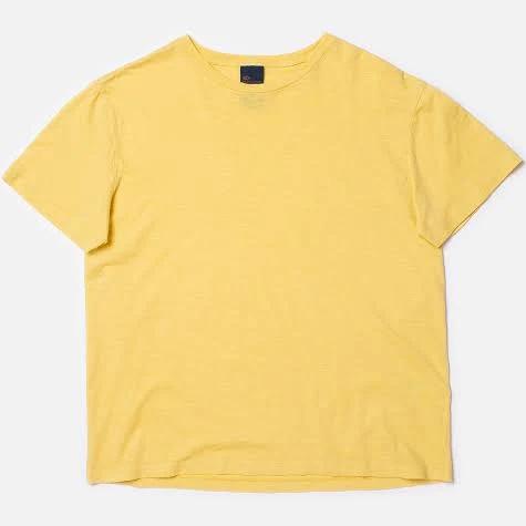 Nudie Jeans - T-Shirt Roffe Y28/citra S / Jaune