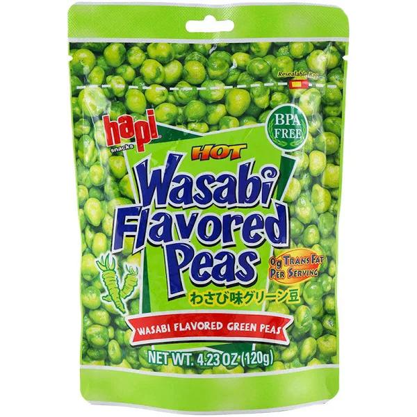 Hapi Wasabi Coated Green Peas, 4.23 Oz