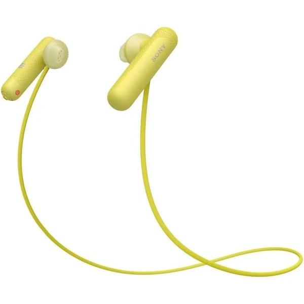 Sony Wi-sp500 Open Air Bluetooth Wireless In-ear Sports Headphones Yellow New