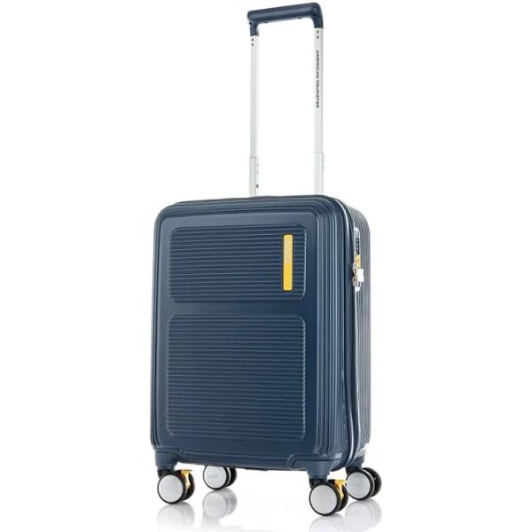 American Tourister Maxivo 55 cm Carry-on Spinner Luggage - Petrol Blue