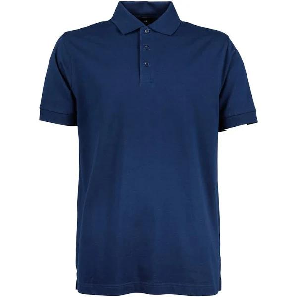 Tee Jays Mens Luxury Stretch Short Sleeve Polo Shirt Indigo Mens Polo