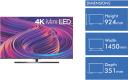 TCL 65" X10 Mini Led 4K UHD Android QLED TV