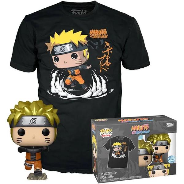 Funko Pop And Tee Naruto Shippuden Exclusive Yellow L