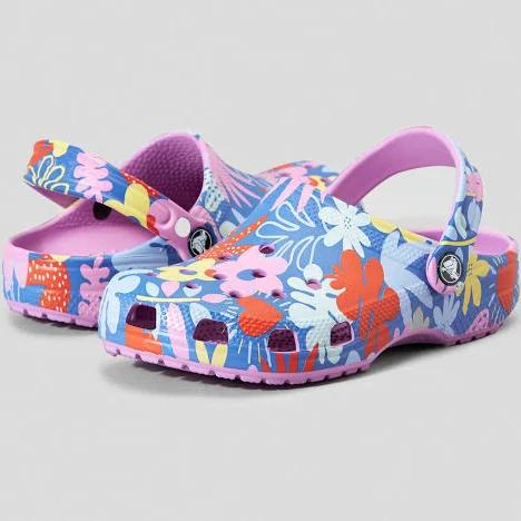 Crocs | Kids Classic Clog (Printed Floral)