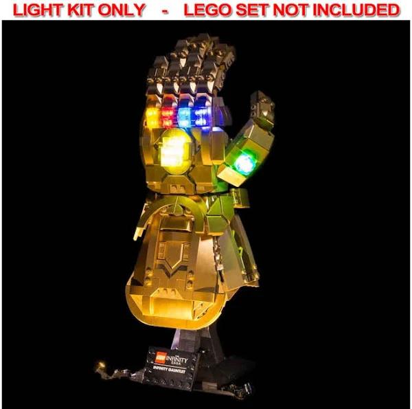 Light Kit For LEGO Infinity Gauntlet 76191 - Light My Bricks