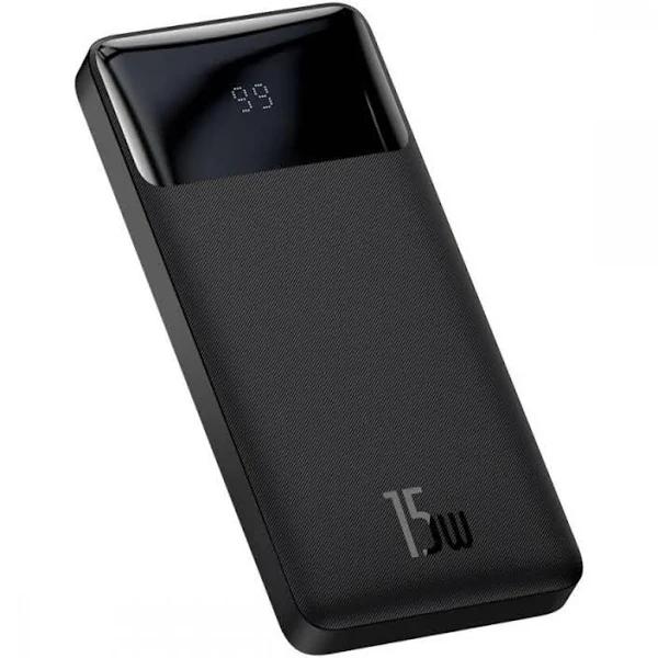 Baseus Bipow Digital Display Power Bank 10000mAh 15W Black