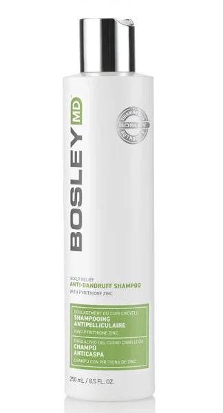 Bosley Scalp Relief Anti-Dandruff Shampoo With Pyrithione Zinc 250ml