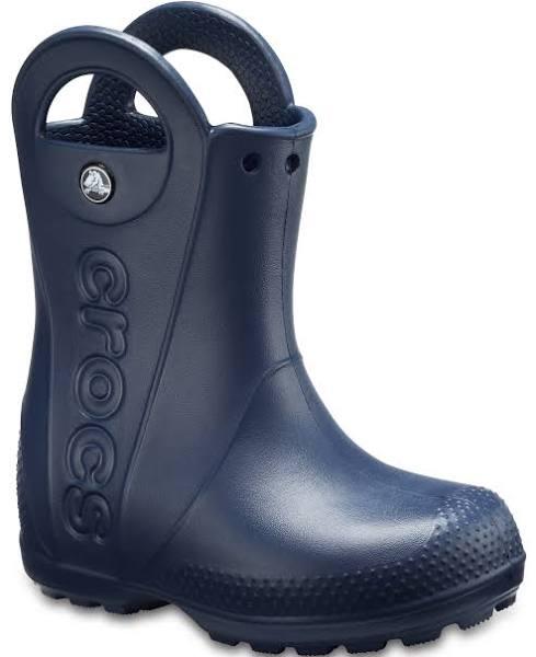 Crocs Kids Handle It Rain Boot Navy 12