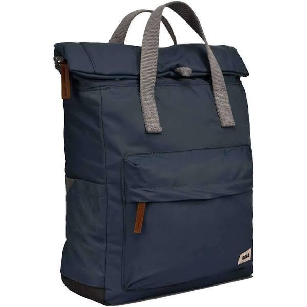 Roka Canfield B Medium Sustainable Nylon Backpack - Smoke Grey