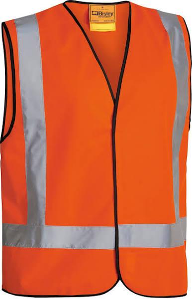 Bisley x Taped Hi Vis Vest (BT0347) Orange / 2XL