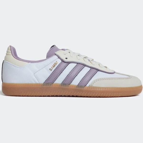 Adidas Originals Samba OG Cream White/Preloved Fig/Gold MET 8.5 | AfterPay AvailableAdidas Originals Samba OG Cream White/Preloved Fig/Gold MET 8.5 |