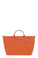 Longchamp Women's Large Le Pliage Green Travel Bag Carrot