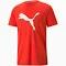 Puma Men's Favourite Heather Cat Training Tee / T-Shirt / Tshirt - Burnt Red Heather Size Large - AfterPay & zipPay Available