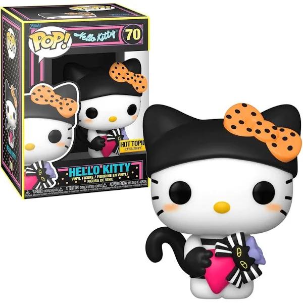 Hello Kitty Hello Kitty With Present Blacklight Funko Pop! Vinyl