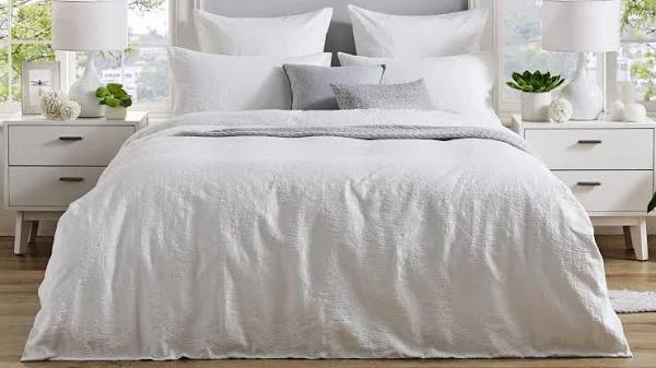 L'Avenue Luxury Pearl Quilt Cover Set - Double