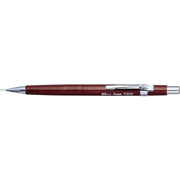 Pentel Mechanical Drafting Pencil (P203) - Brown - 0.3mm