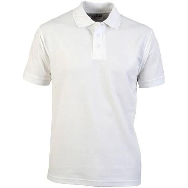 Absolute Apparel Mens Precision Polo White XL