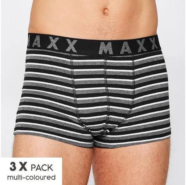 Maxx 7 Pack Trunks - Grey - XL - AfterPay & zipPay Available, Price  History & Comparison