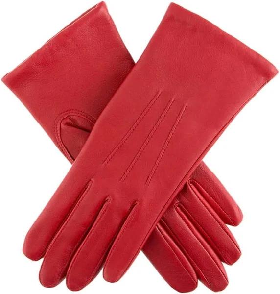 Dents Women's Classic Leather Gloves awo43710 Berry 6.5