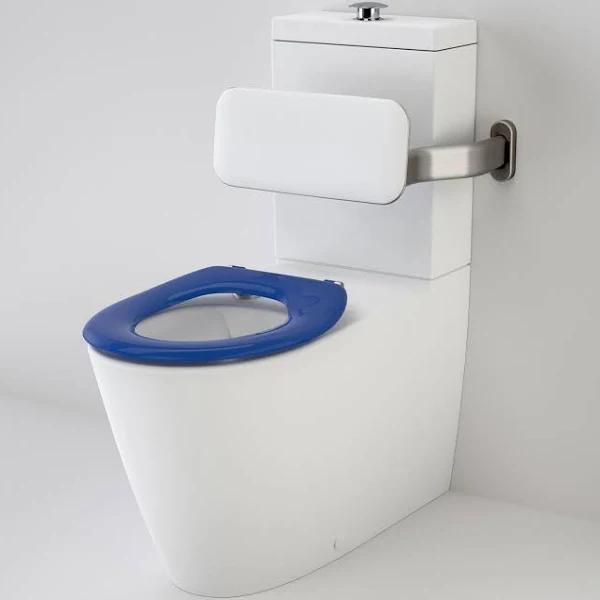 Caroma Care 800 Cleanflush Wall Faced Close Coupled 4S Suite Caravelle Single Flap Sorrento Blue B/Rest