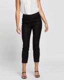 David Lawrence Sarah Compact Cotton Pant in Black 8