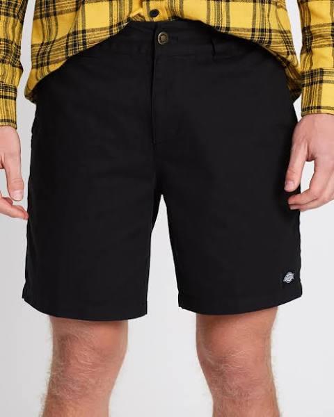 Dickies Mens WR179 - 7.5" Reg Fit Short - Black Size 36