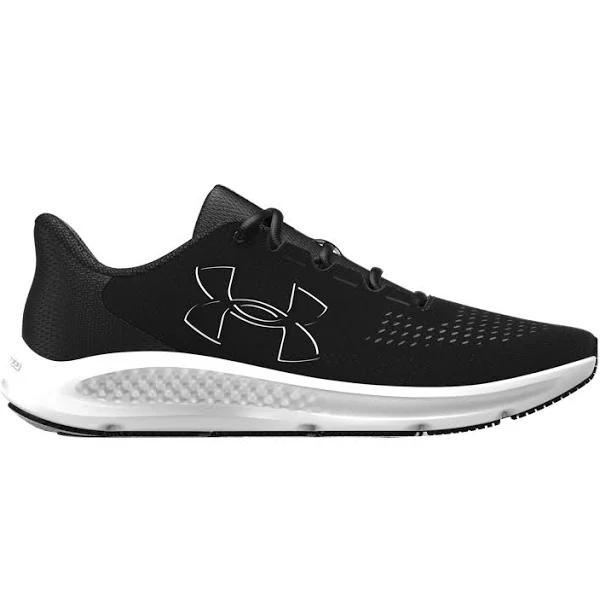 Under Armour Women's Charged Pursuit 3 Big Logo Running Shoes Black 5.5