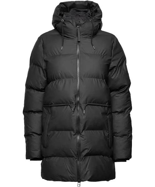 Rains - Belted Puffer Jacket - Women - Black