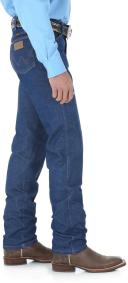 Wrangler Mens Original Fit Jean Rigid - 34" 33"