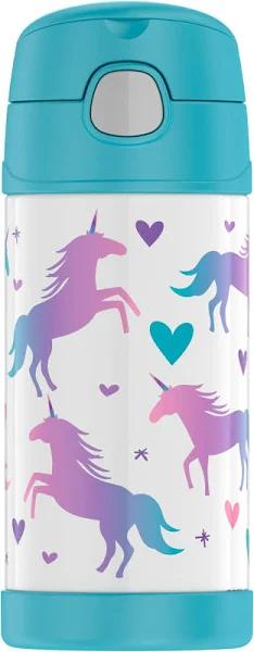 Thermos Funtainer Vacuum Insulated 355ml Drink Bottle Unicorn