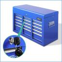 Giantz 9 Drawer Mechanic Tool Box Storage - Blue