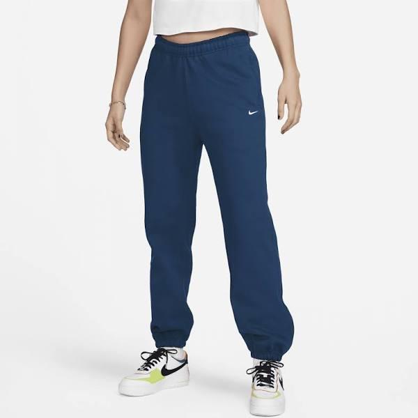 Nike Solo Swoosh Women's Fleece Trousers - Blue