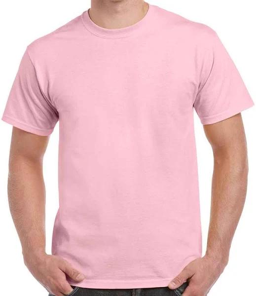 Gildan Men's Heavy Cotton Short Sleeve T Shirt Azalea M