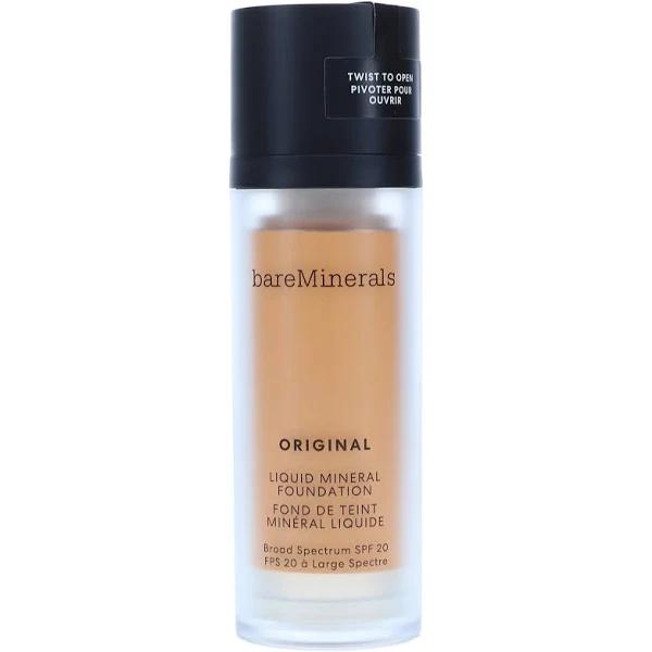 Bareminerals Original Liquid Mineral Foundation Broad Spectrum SPF 20 Golden Tan