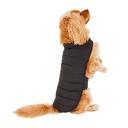 All Day Quilted Dog Jacket Black S