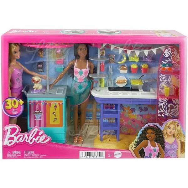 Barbie Beach Boardwalk Playset AU551351