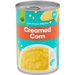 Woolworths Creamed Corn 400g